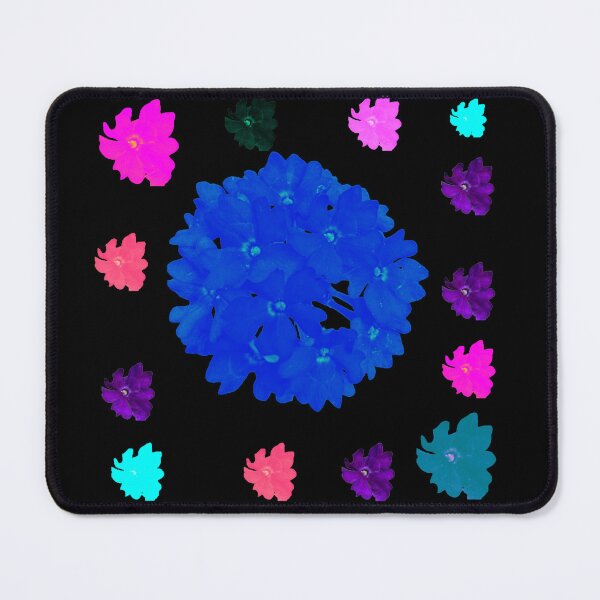 Item preview, Electric Neon Floral Sphere - Glowing Pop Art Flowers designed and sold by BalkanBloomArt.