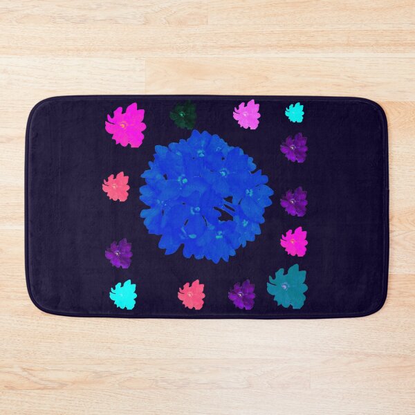 Item preview, Electric Neon Floral Sphere - Glowing Pop Art Flowers designed and sold by BalkanBloomArt.