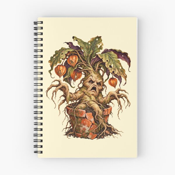 Item preview, Enchanted Mandrake Among Roots and Leaves designed and sold by TaruHonu.