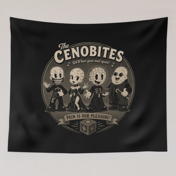 Item preview, Cenobites Parody Hellraiser Cartoon | Vintage 1930s Rubber Hose Style designed and sold by Preston Meyers Designs.