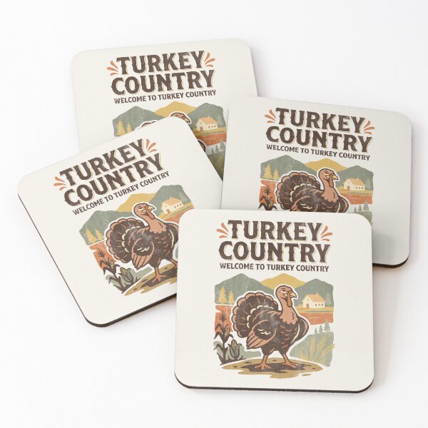 Item preview, Vintage Turkey Country Thanksgiving American Travel Poster designed and sold by CamaleonDesigns.