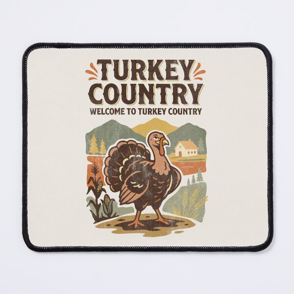 Item preview, Vintage Turkey Country Thanksgiving American Travel Poster designed and sold by CamaleonDesigns.