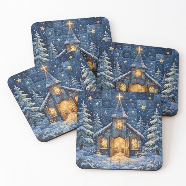 Item preview, Country Church Christmas Throw Blanket designed and sold by Bluntees .
