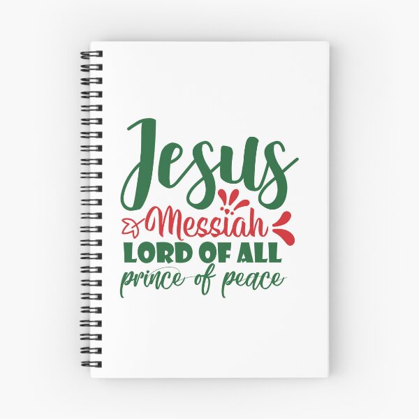 Item preview, Jesus Messiah Lord of All Prince of Peace Christmas Quote designed and sold by FuzionRaptor.