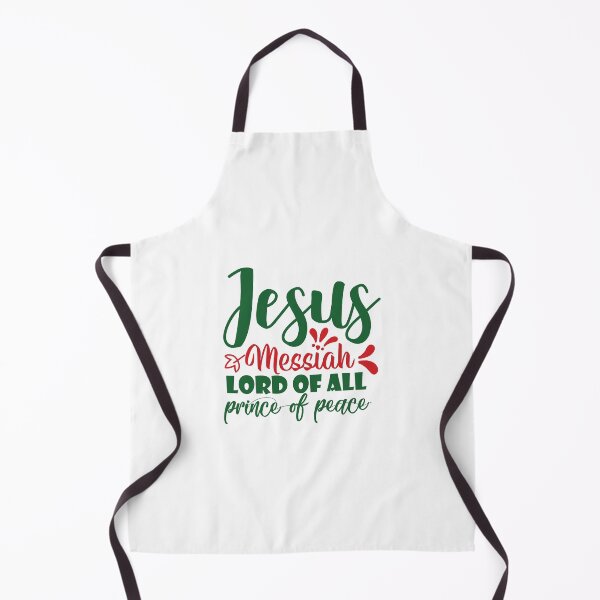 Item preview, Jesus Messiah Lord of All Prince of Peace Christmas Quote designed and sold by FuzionRaptor.