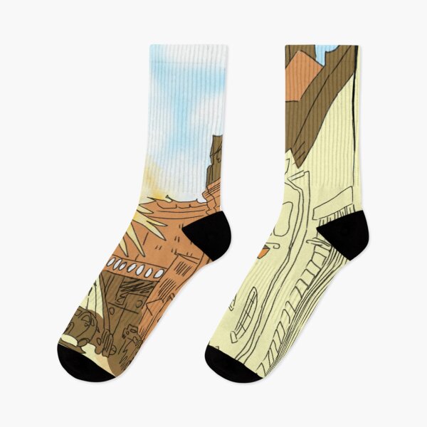 Item preview, Sunset City Path - Nanja's Dreams designed and sold by Birbfactory.