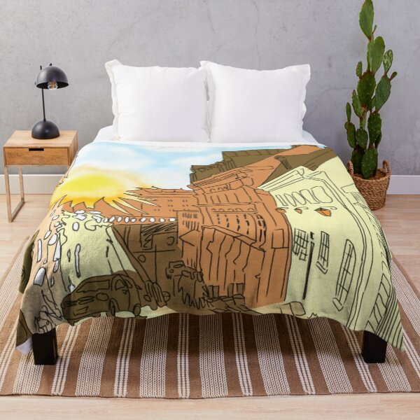 Item preview, Sunset City Path - Nanja's Dreams designed and sold by Birbfactory.