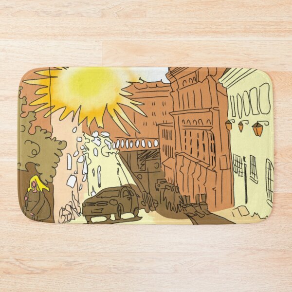 Item preview, Sunset City Path - Nanja's Dreams designed and sold by Birbfactory.