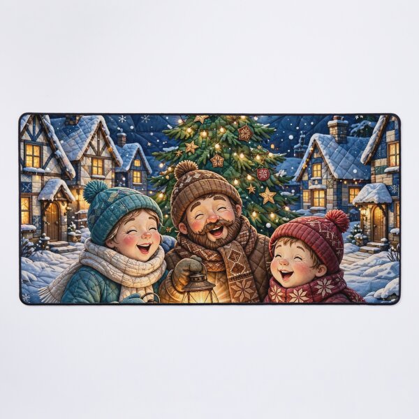 Item preview, Christmas Carolers Throw Blanket designed and sold by Bluntees .