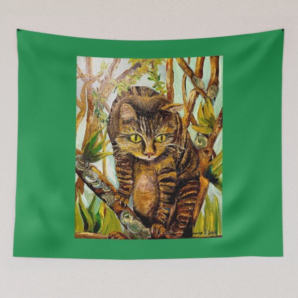 Item preview, Cat Ananda with heart designed and sold by Janice Schiff.