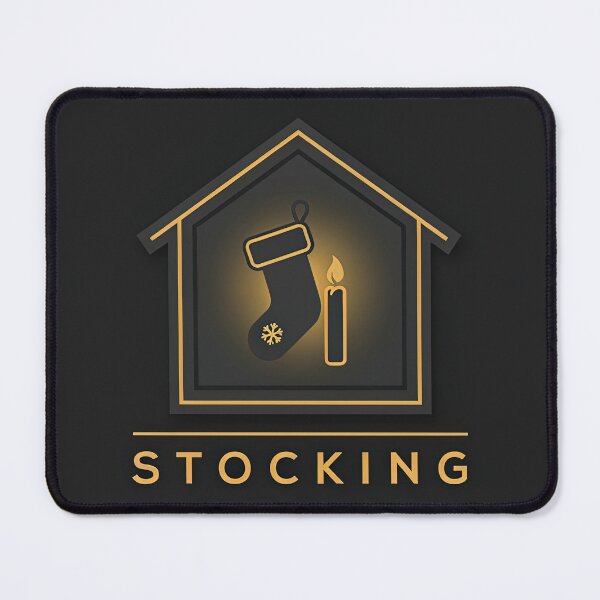Item preview, Vintage Christmas Stocking Crest Emblem Logo Illustration Vector designed and sold by Shutter-Dragon.