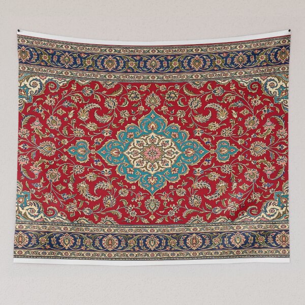Item preview, Persian Carpet Traditional Ornamental Pattern Iranian Rug Oriental Art designed and sold by yousefi.