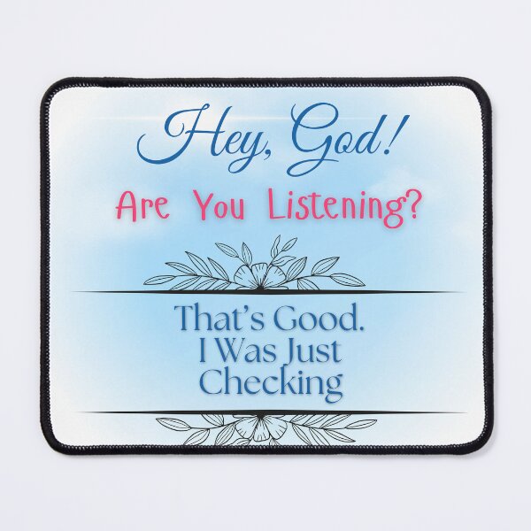 Item preview, Hey, God! Are You Listening? designed and sold by TalkingToSpirit.