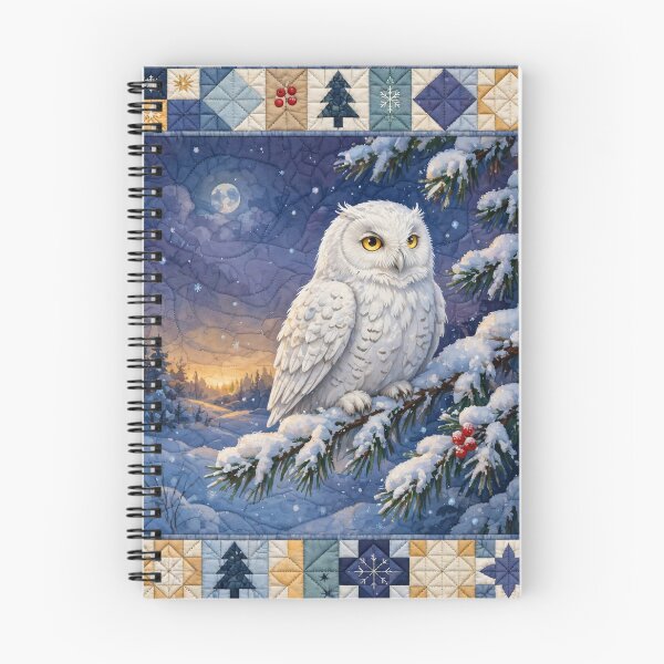 Item preview, Snowy Owl Christmas Throw Blanket designed and sold by Bluntees .