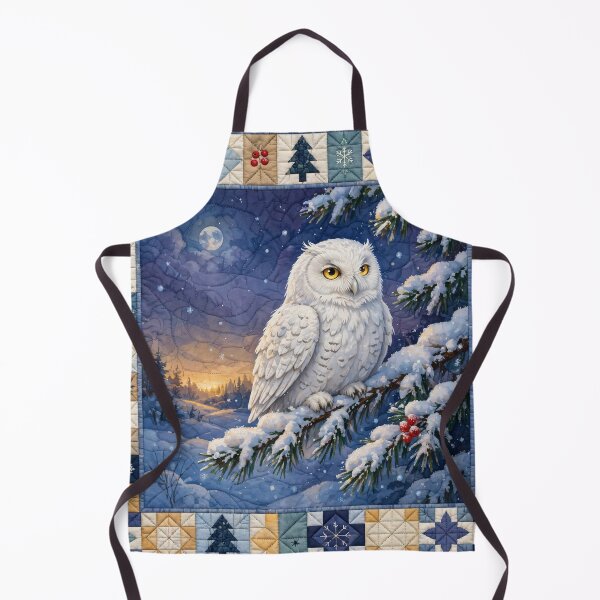 Item preview, Snowy Owl Christmas Throw Blanket designed and sold by Bluntees .