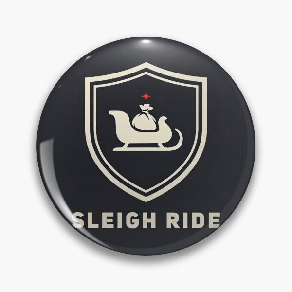 Item preview, Vintage Santa Sleigh Crest Emblem Logo Illustration Vector designed and sold by Shutter-Dragon.