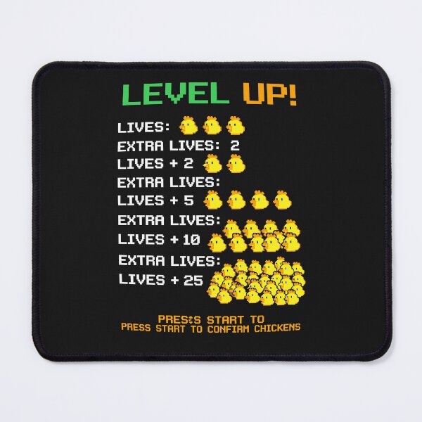 Item preview, Level Up: The Chicken Math Glitch designed and sold by artistastshirt.