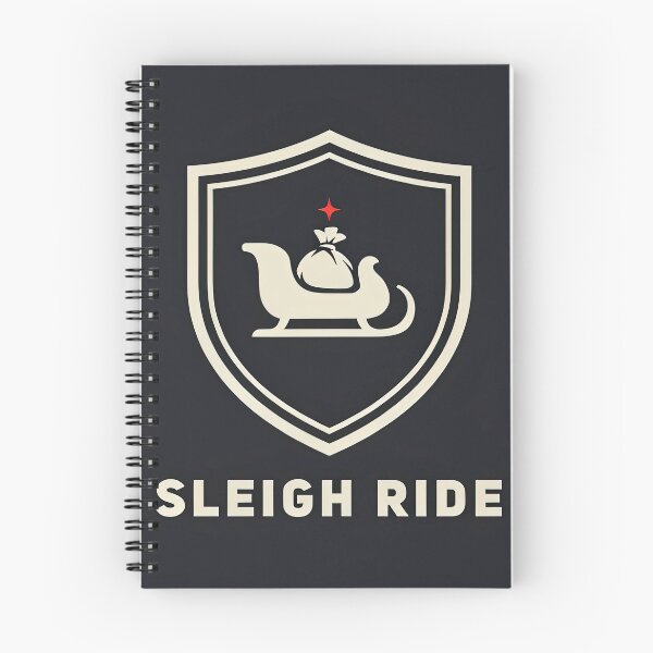 Item preview, Vintage Santa Sleigh Crest Emblem Logo Illustration Vector designed and sold by Shutter-Dragon.