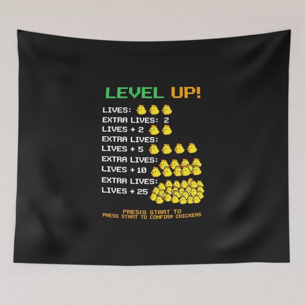Item preview, Level Up: The Chicken Math Glitch designed and sold by artistastshirt.