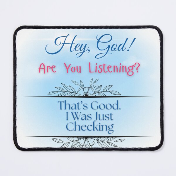 Item preview, Hey, God! Are You Listening? designed and sold by TalkingToSpirit.