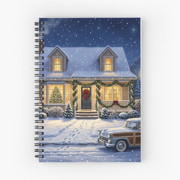 Item preview, Nostalgic Christmas House with Car designed and sold by Sybille-Yates.