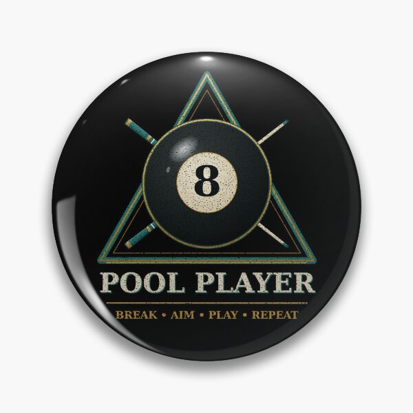 Item preview, Pool Player 8, Billiard Club Shirt  designed and sold by MalwasBasket.