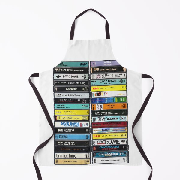 Item preview, David Bowie - Collected Singles - Vintage Cassette Print designed and sold by Mr Mustard Prints.