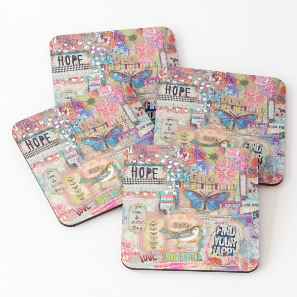 Item preview, Happy Hope Collage  designed and sold by Jennifer  Lambein.