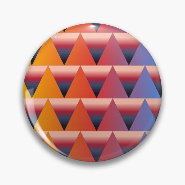 Item preview, Geometric Rainbow Gradient Triangles Abstract Pattern designed and sold by István Beresnyák.