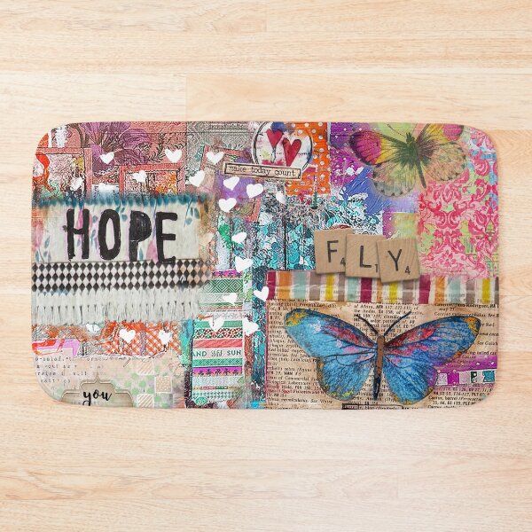 Item preview, Happy Hope Collage  designed and sold by Jennifer  Lambein.