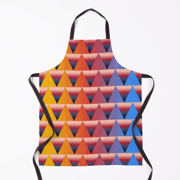 Item preview, Geometric Rainbow Gradient Triangles Abstract Pattern designed and sold by István Beresnyák.