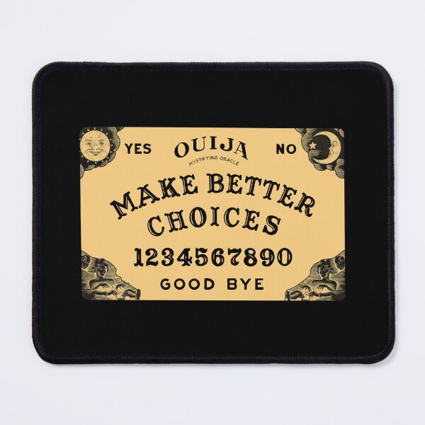 Item preview, Ouija Board Make Better Choices Funny Goth Witchy Vibes Spooky Season Sarcastic Magic Halloween Snarky Witch Mom Joke designed and sold by pillarofme.