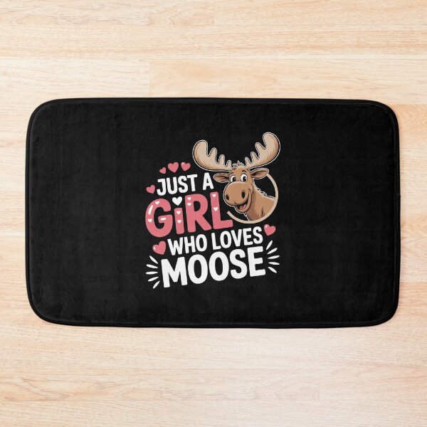 Item preview, JUST A GiRL WHO LOVES MOOSE designed and sold by jkrphoto.