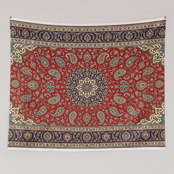 Item preview, Persian Carpet Traditional Ornamental Pattern Iranian Rug Oriental Art designed and sold by yousefi.