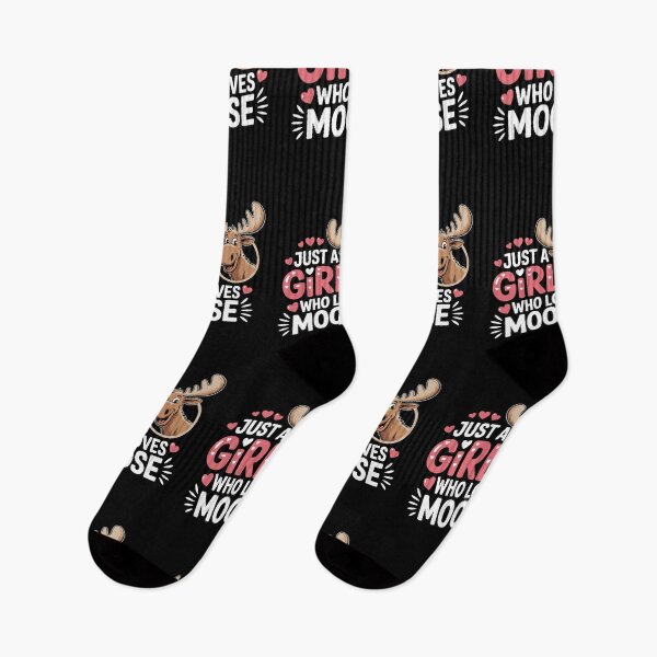 Item preview, JUST A GiRL WHO LOVES MOOSE designed and sold by jkrphoto.