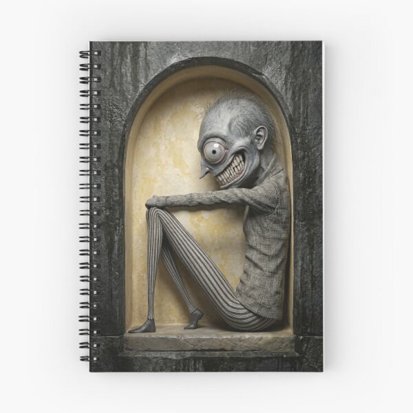 Item preview, The man in the window dark Gothic horror illustration  designed and sold by Vintage Designs +.