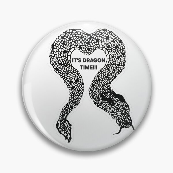 Item preview, HEART CHINESE DRAGON 1 designed and sold by SnazzyWolfArt.