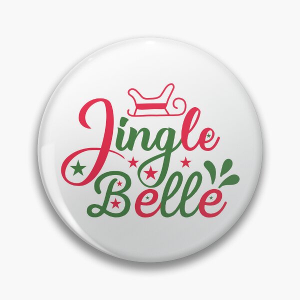 Item preview, Jingle Belle Christmas Quote Cute Holiday Vibes designed and sold by FuzionRaptor.