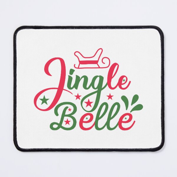 Item preview, Jingle Belle Christmas Quote Cute Holiday Vibes designed and sold by FuzionRaptor.