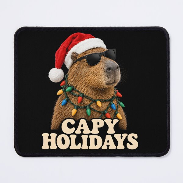 Item preview, Funny Christmas Capybara Xmas Capy Holidays Kids Teens Boys  designed and sold by clothesy7.