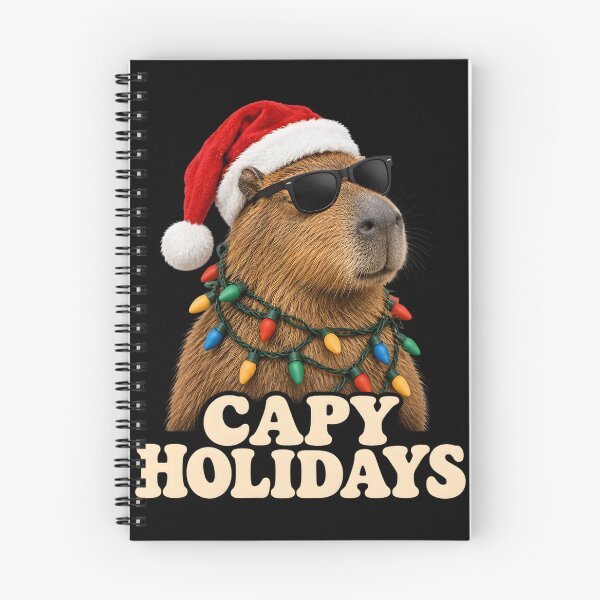 Item preview, Funny Christmas Capybara Xmas Capy Holidays Kids Teens Boys  designed and sold by clothesy7.