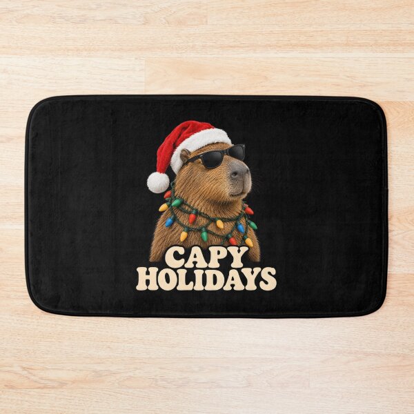 Item preview, Funny Christmas Capybara Xmas Capy Holidays Kids Teens Boys  designed and sold by clothesy7.