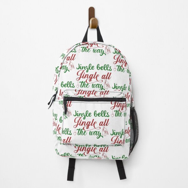 Item preview, Jingle Bells Jingle All the Way Christmas Quote designed and sold by FuzionRaptor.