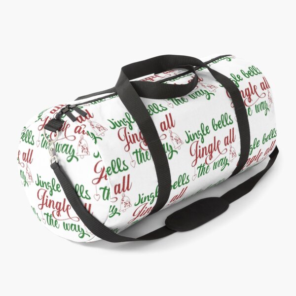 Item preview, Jingle Bells Jingle All the Way Christmas Quote designed and sold by FuzionRaptor.