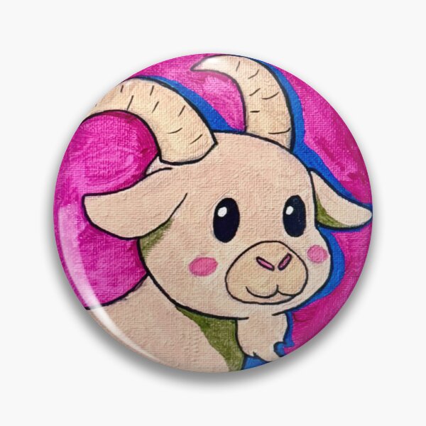 Item preview, "Meh..." - Funny Goat Quote Pop Art Print designed and sold by 716ArtStudio.