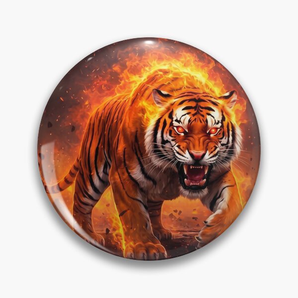Item preview, Fire within you- Tiger designed and sold by Mustapha Design dz.