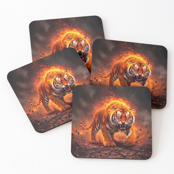 Item preview, Fire within you- Tiger designed and sold by Mustapha Design dz.