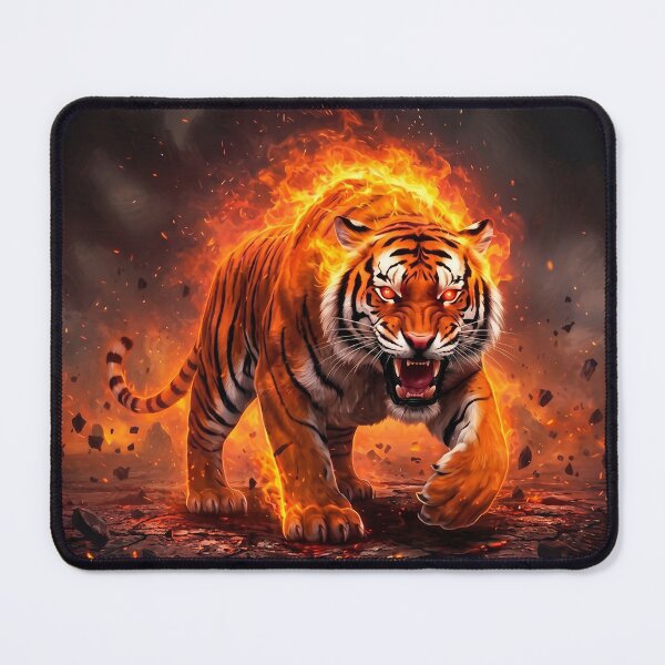 Item preview, Fire within you- Tiger designed and sold by Mustapha Design dz.