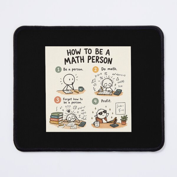 Item preview, How to Be a Math Person designed and sold by tellia-kallisto.