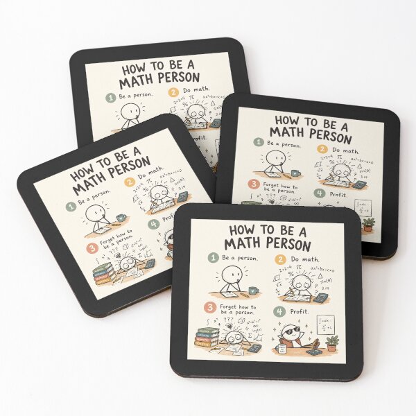 Item preview, How to Be a Math Person designed and sold by tellia-kallisto.